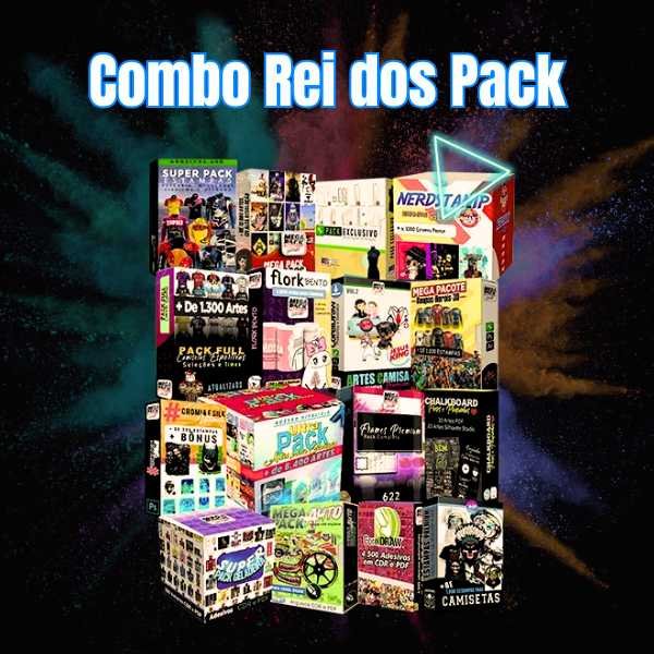 Combo Rei dos Pack – O Maior Pacote de Arquivos Digitais para Vender, Usar e Lucrar